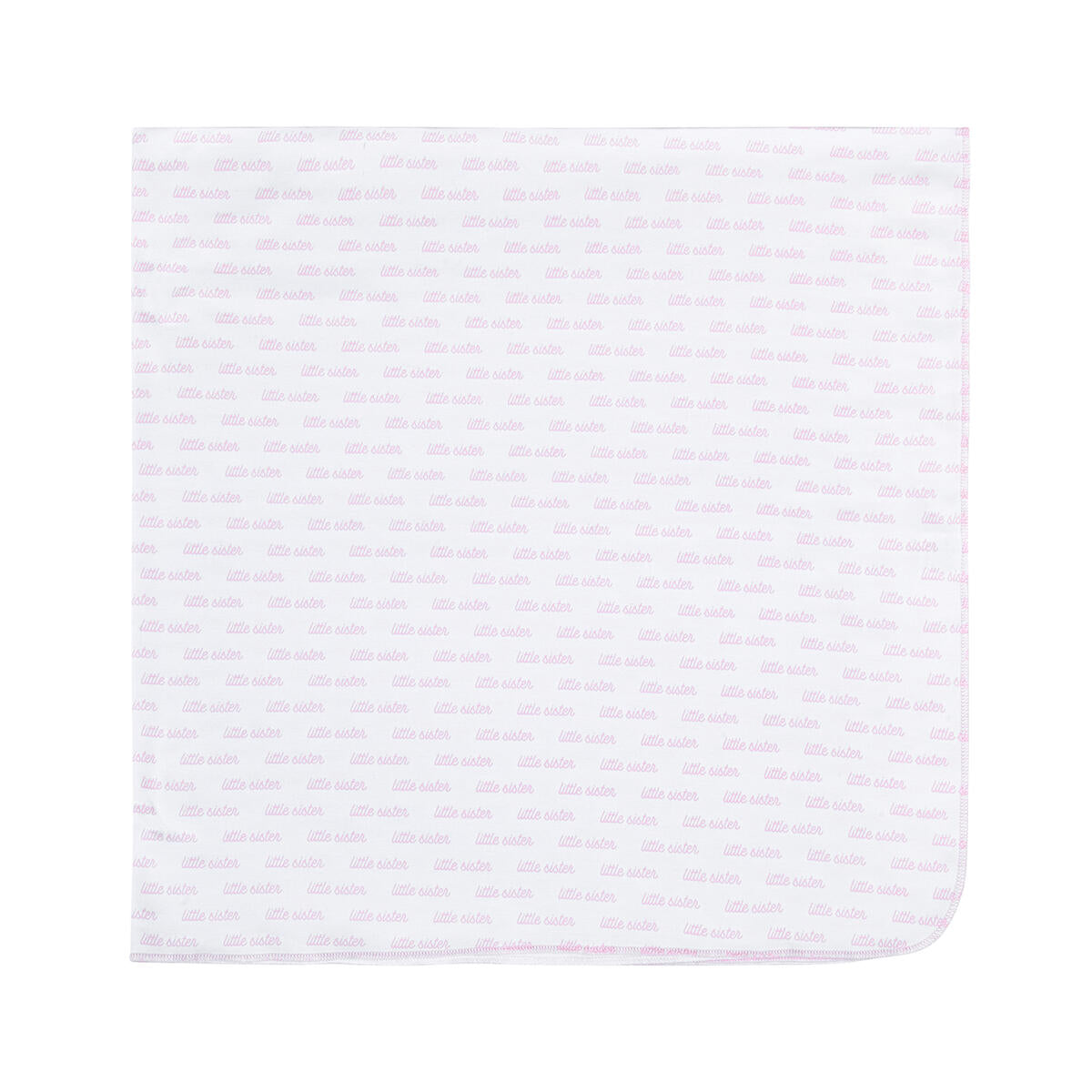Little Sister Printed Swaddle Blanket