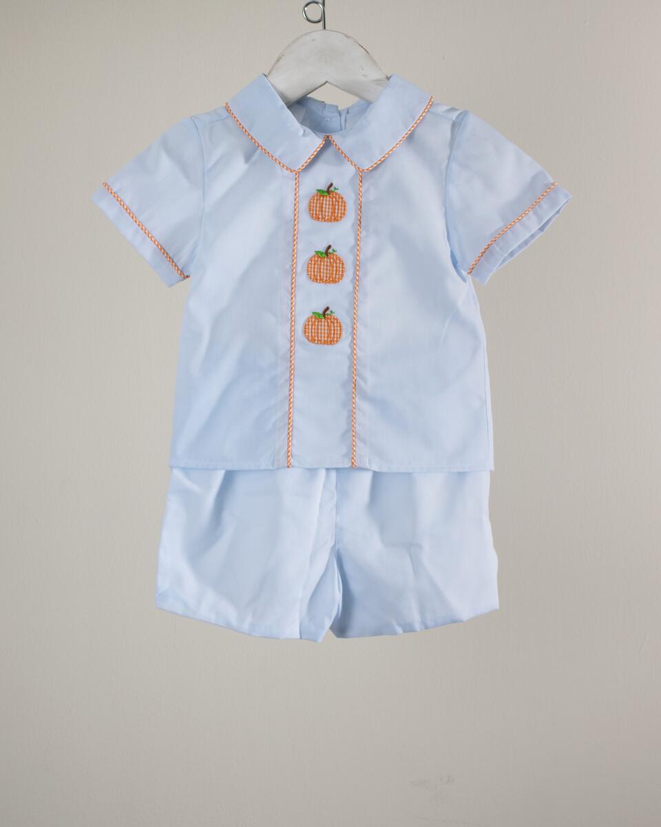 Little Pumpkin Light Blue Dylan Set