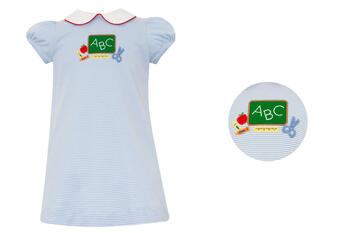 ABC Blue Stripe Knit Dress S/S