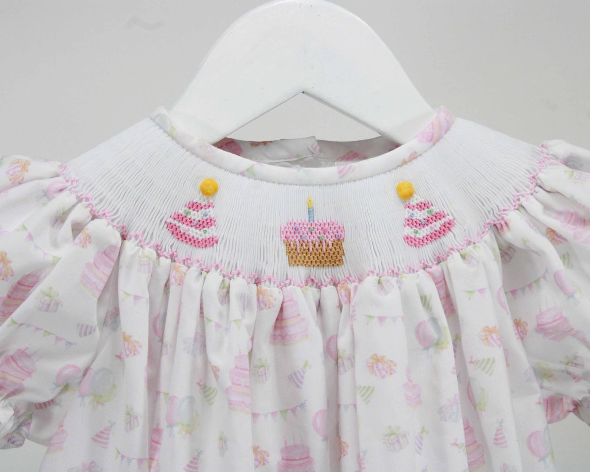 Smocked Birthday Party Dress