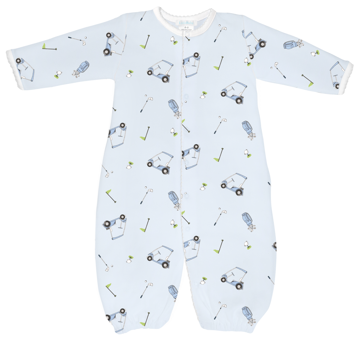 Light Blue Golf Game Print Converter