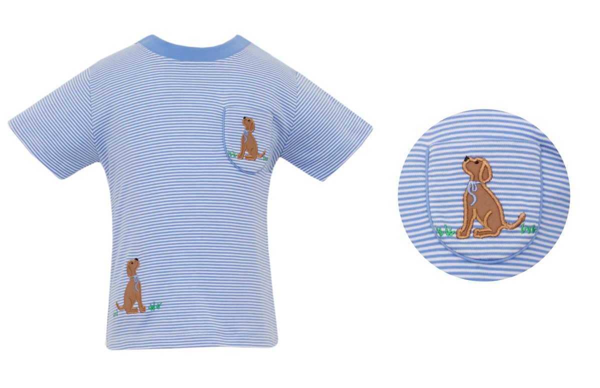 Puppy w/ Pocket T-Shirt & Short Set