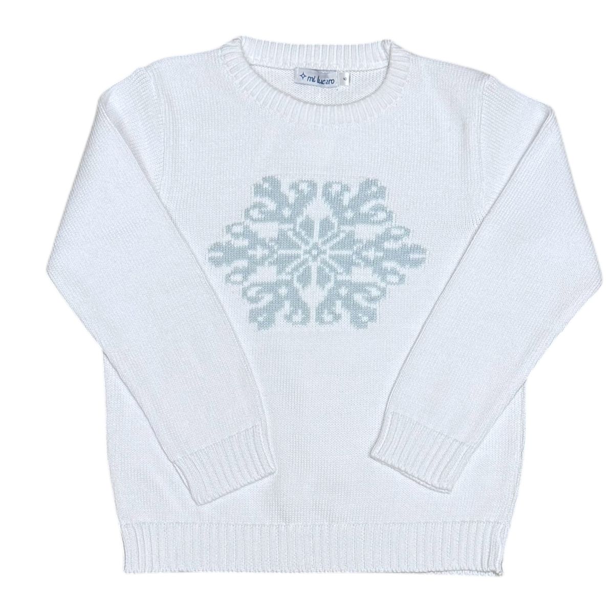 Snowflake Crew Sweater