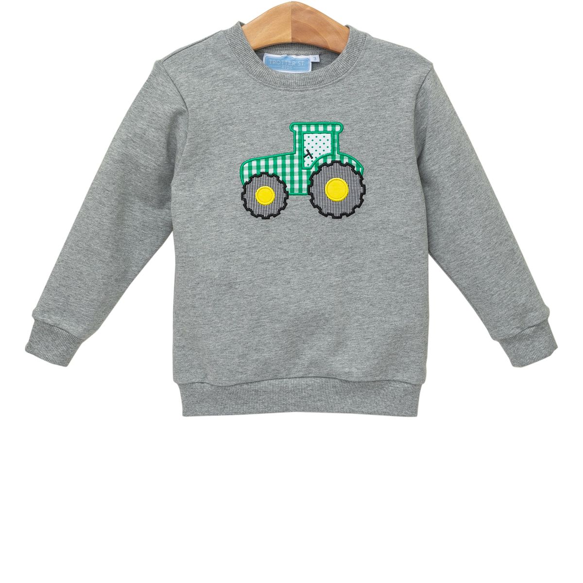 French Terry Pullover- Tractor