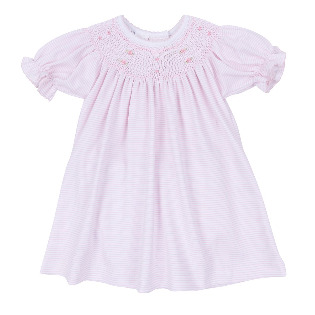 Anna Pink Bishop Short Sleeve Dress Set