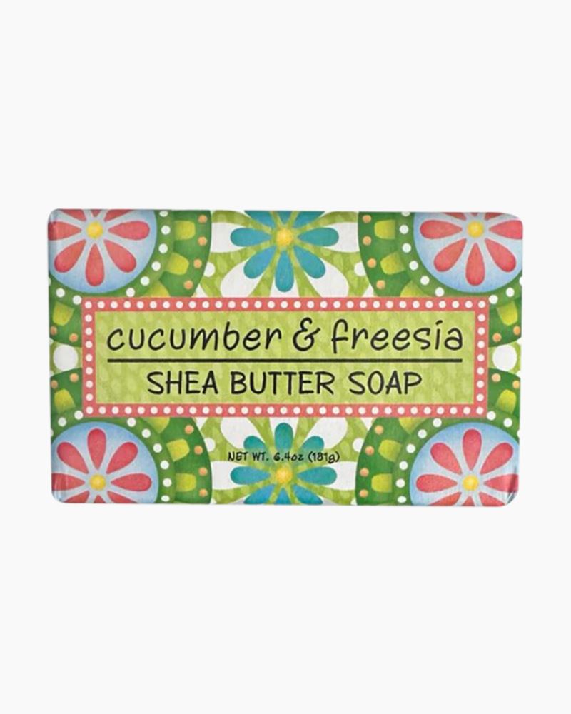 Cucumber Freesia Wrap Soap
