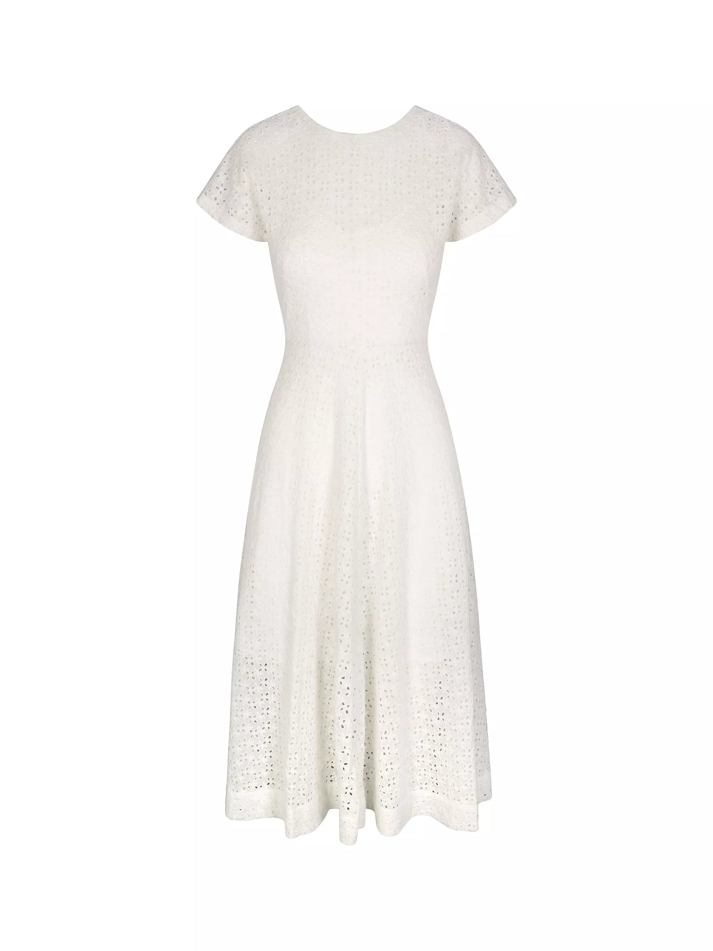 Celia Dress - Vanilla Eyelet