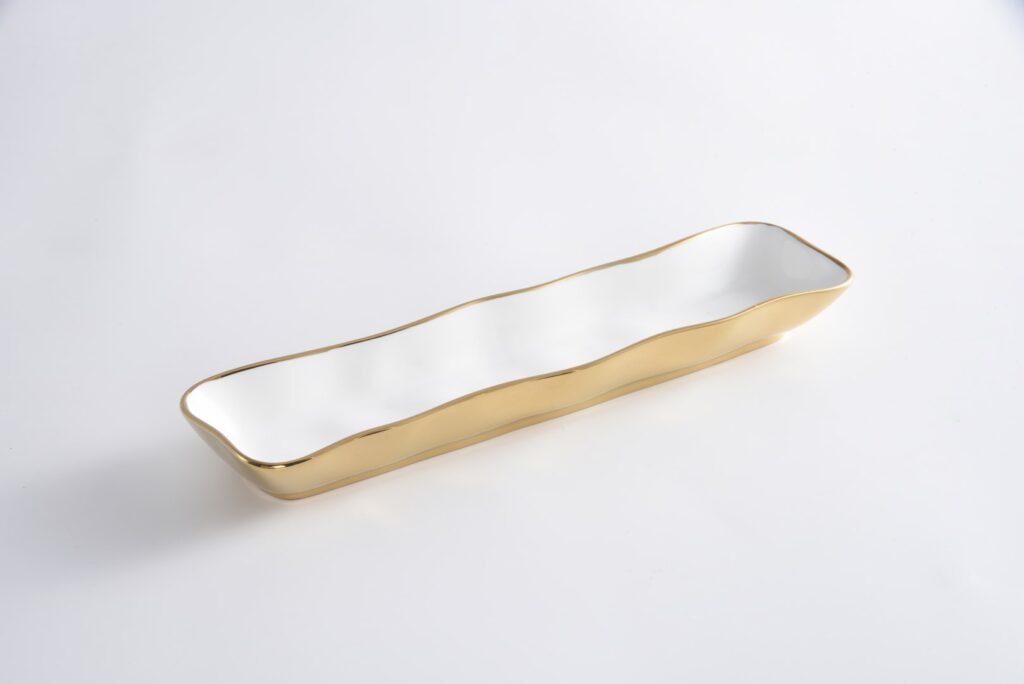 Moonlight Gold Cracker Tray