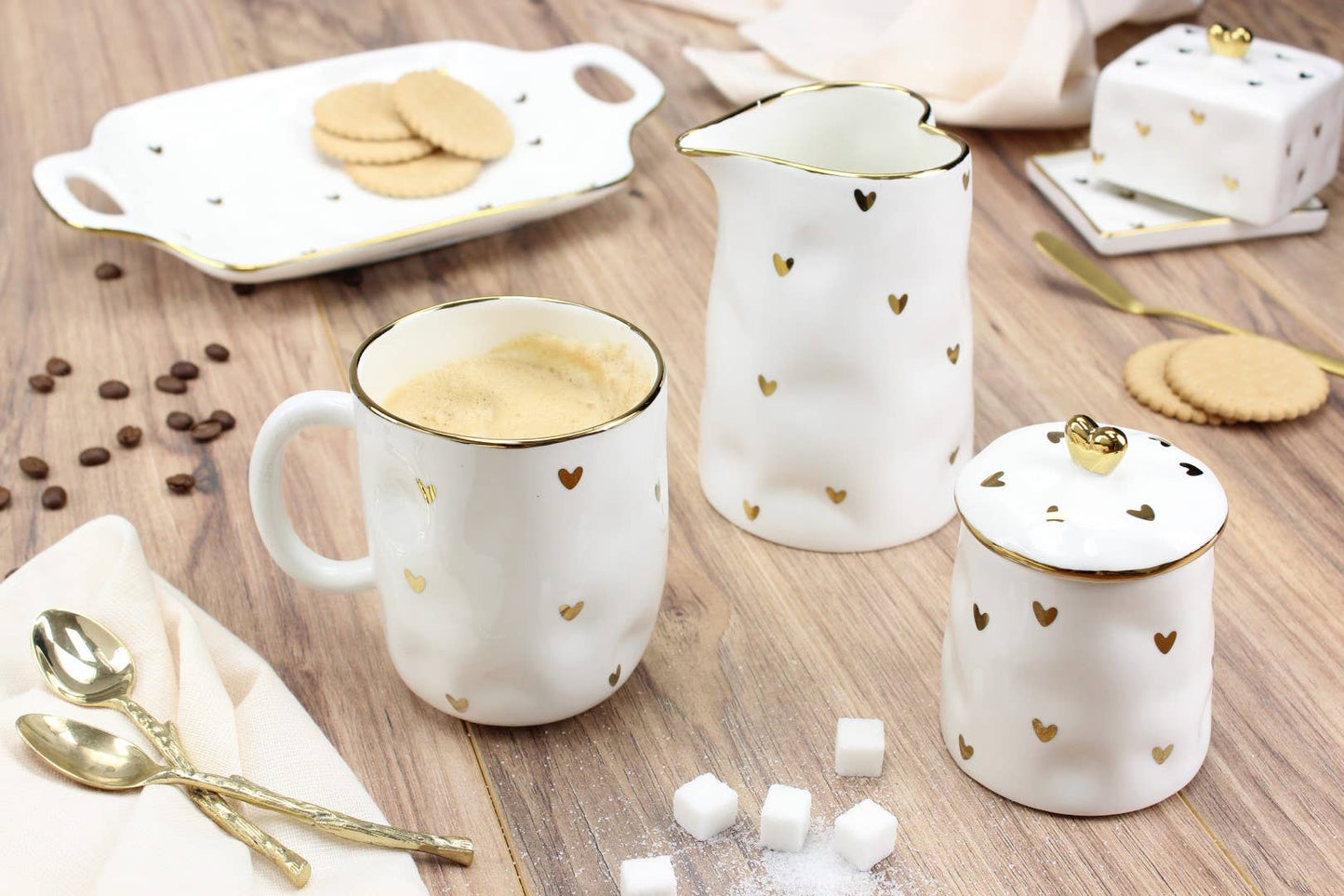 Heart porcelain Mug