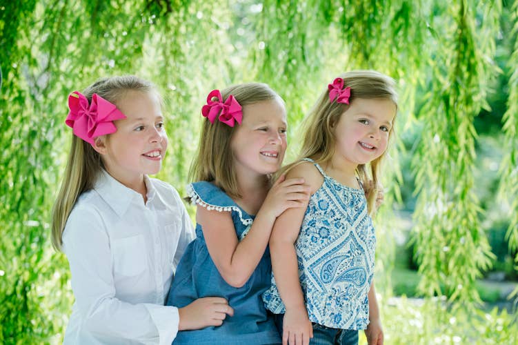 3" Grosgrain Bow by Color