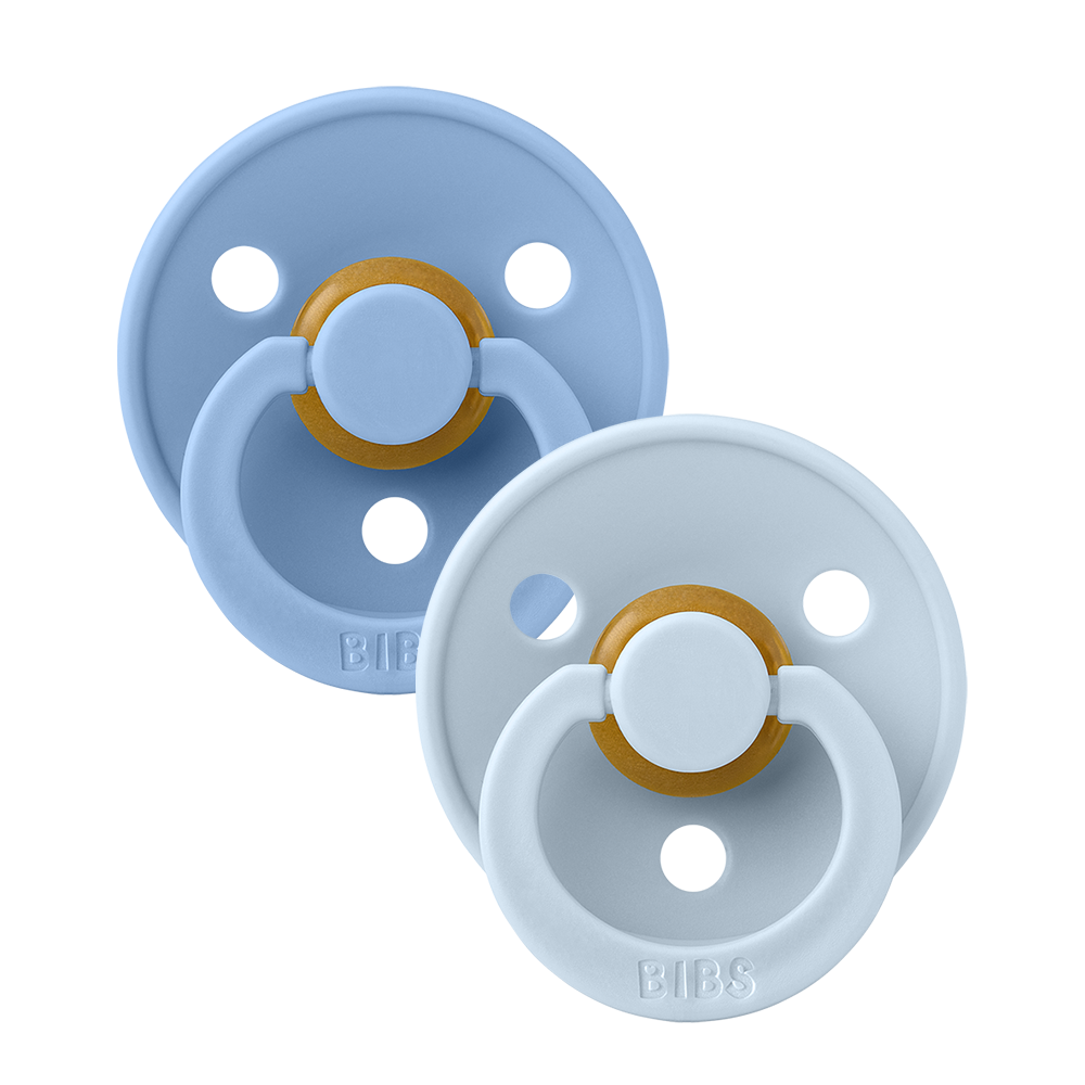 Pacifier Color 2 Pack - Sky Blue / Baby Blue