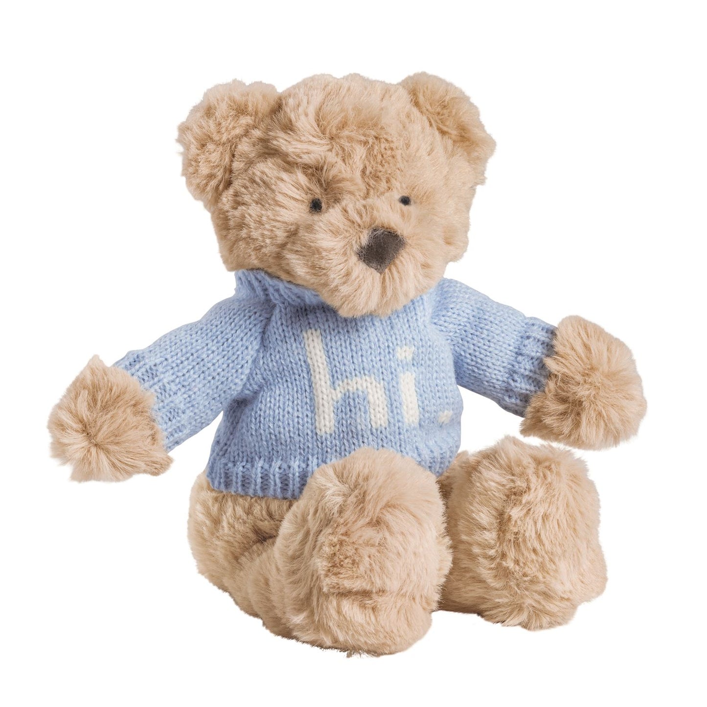Blue Hi Baby Bear Plush Pal