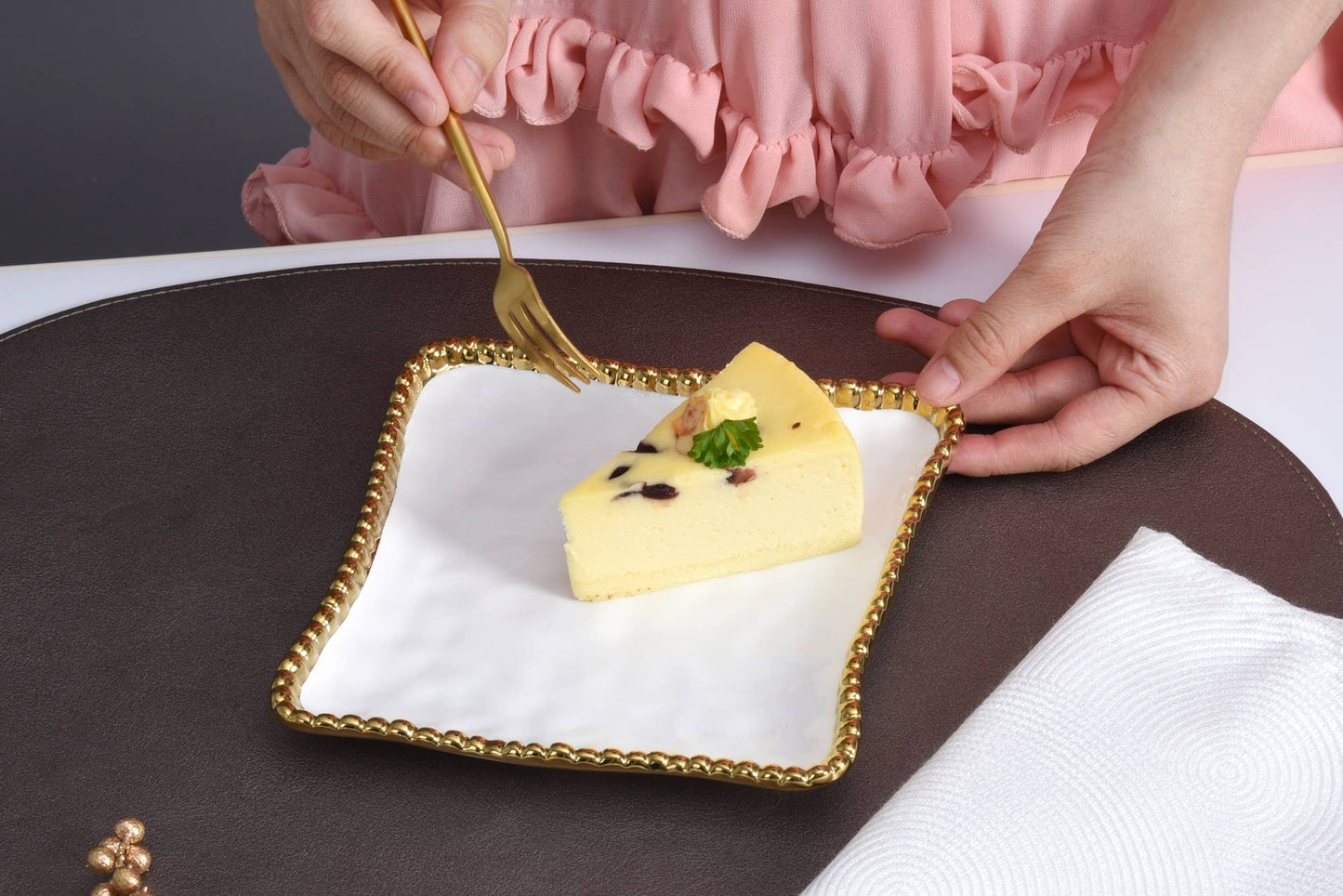 Salerno Square Appetizer/Dessert Plate