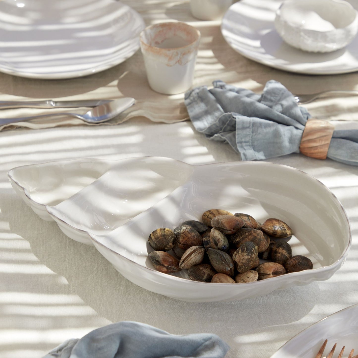 Shell Appetizer Dish - 3 Parts