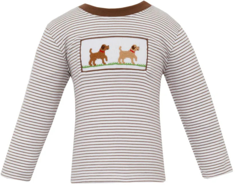 Brown Long Sleeve Lab Shirt