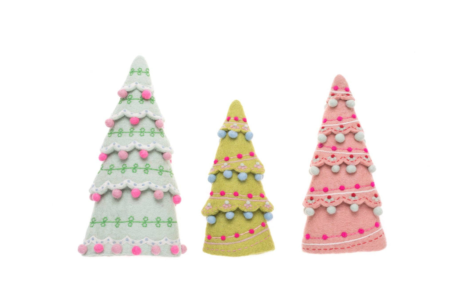 Sugar Plum Trees - Candy Colors