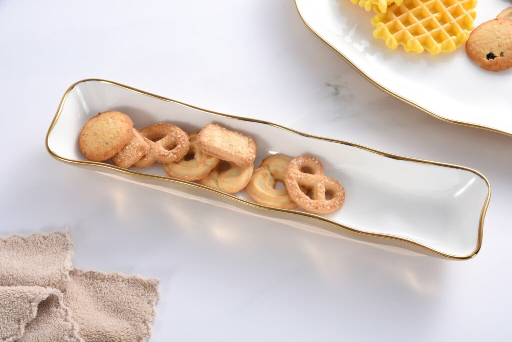 Moonlight Gold Cracker Tray