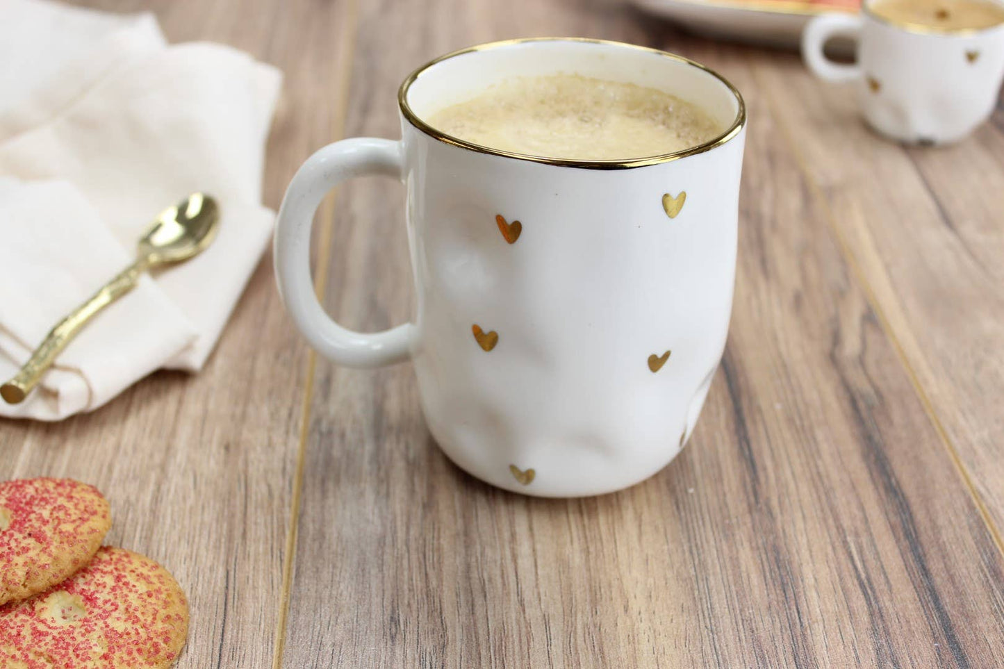 Heart porcelain Mug