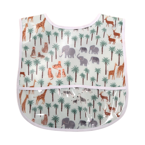Safari Laminated Bib