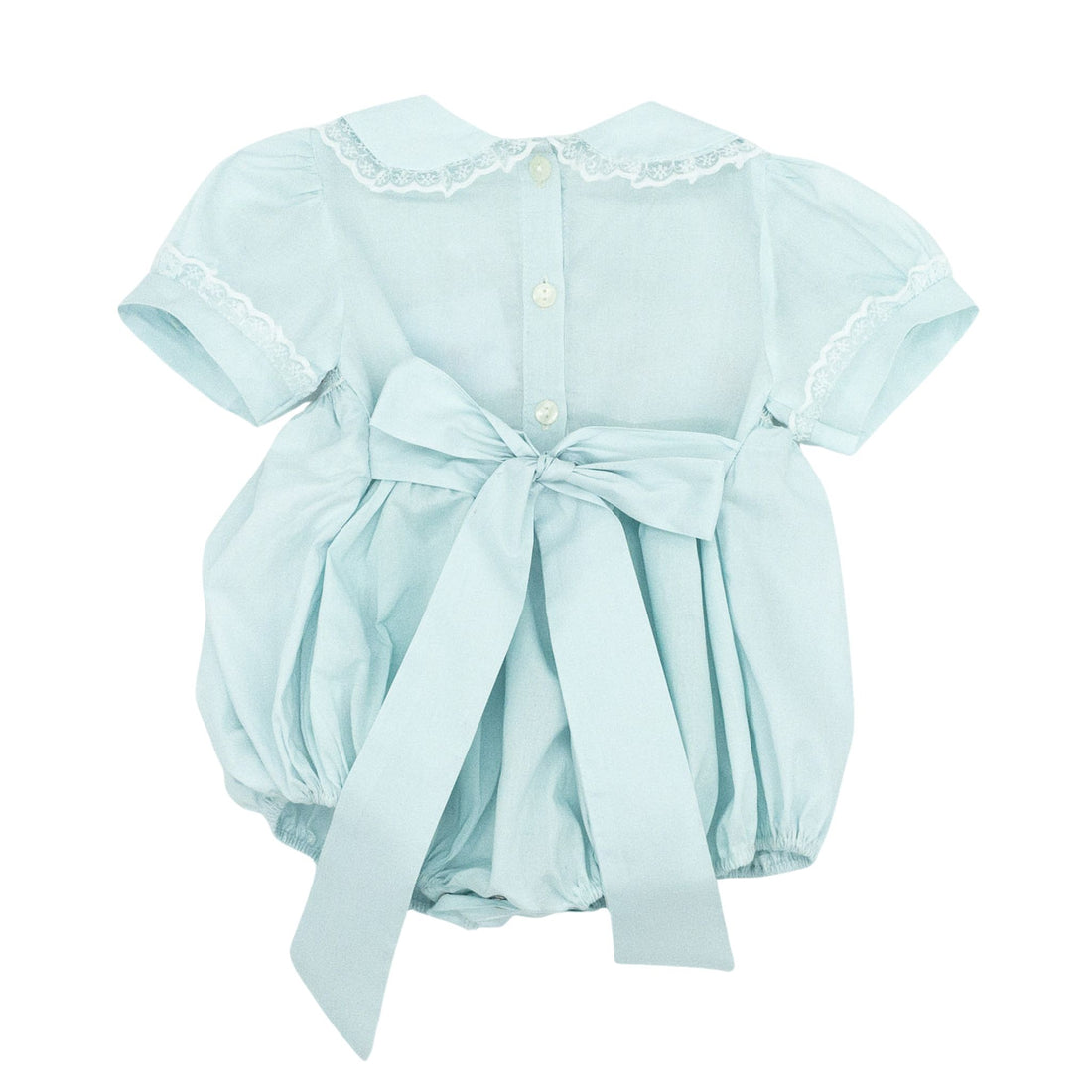 Dena Blue Bubble With Pink Satin Ribbon
