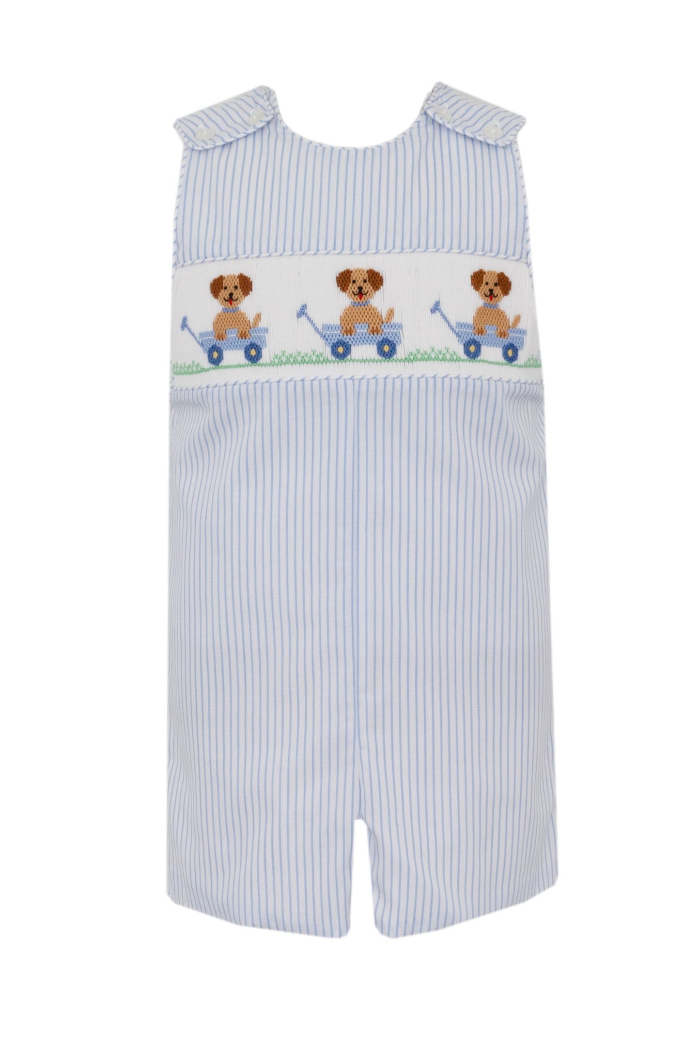 Puppies Blue Stripe Jon Jon