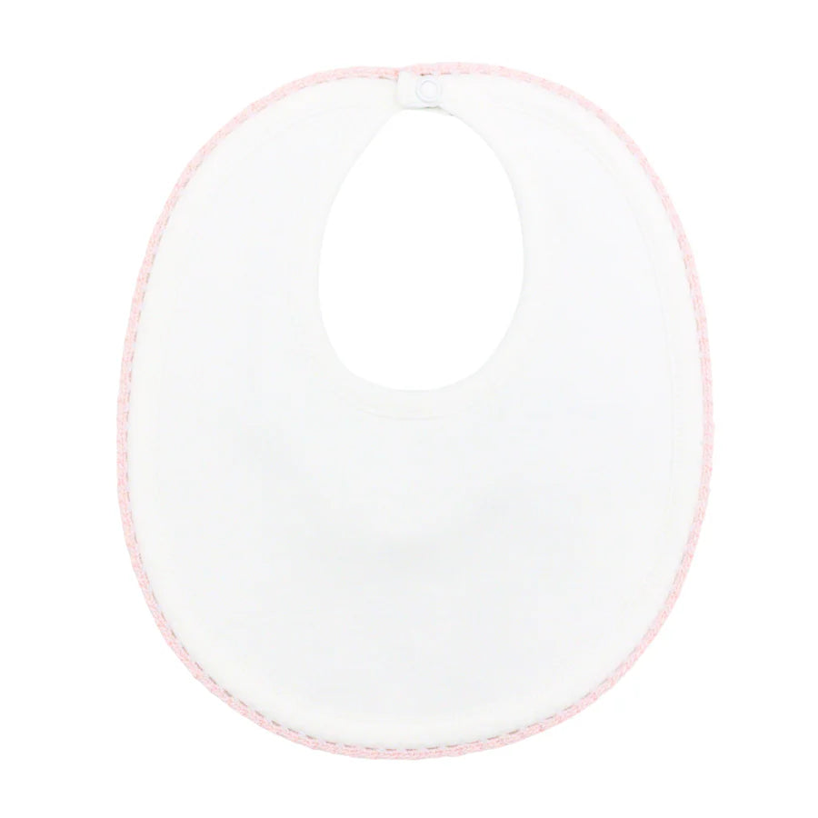 Crochet Trim Baby Bib