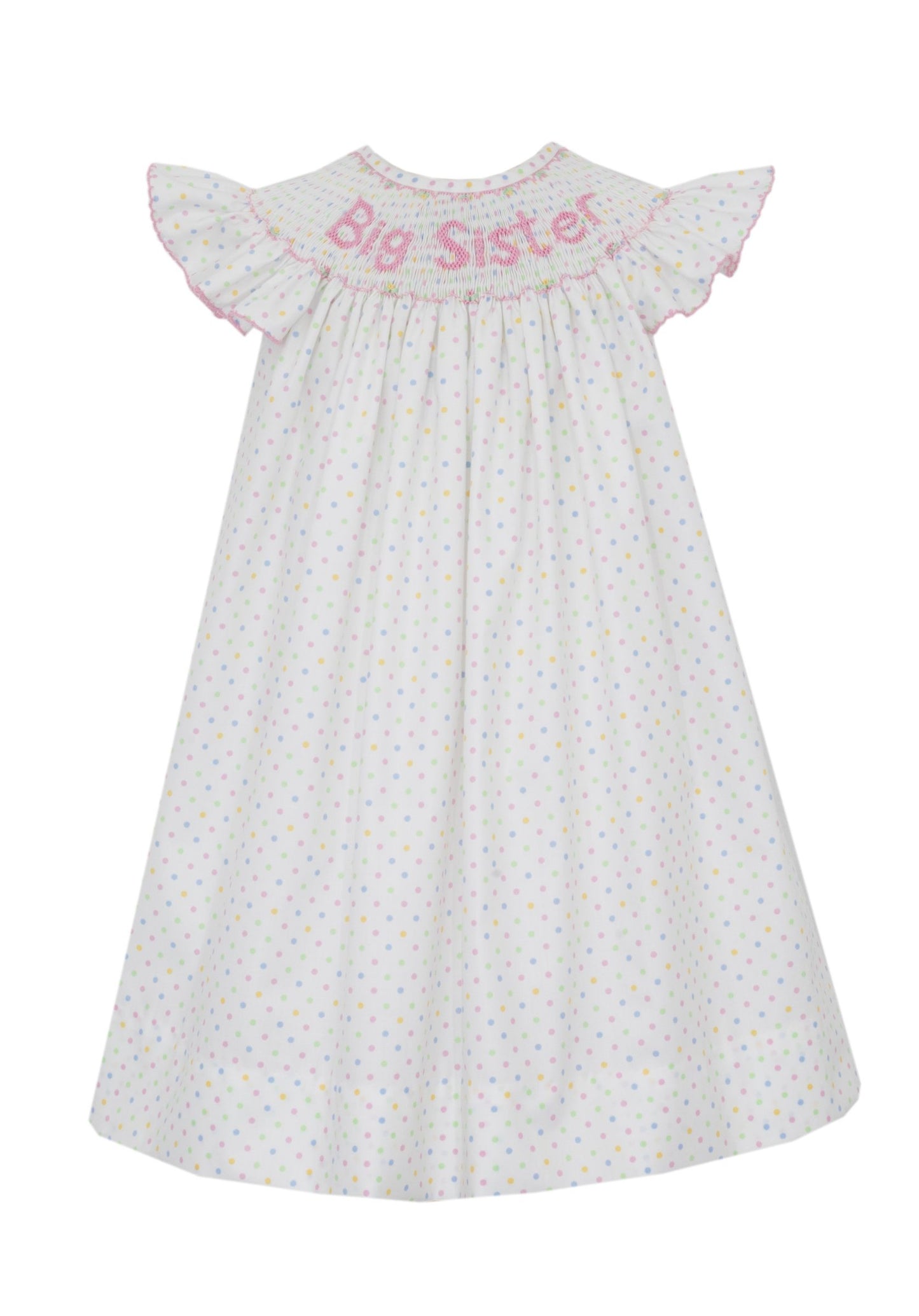 Big Sister Multi Dot Bishop Dress