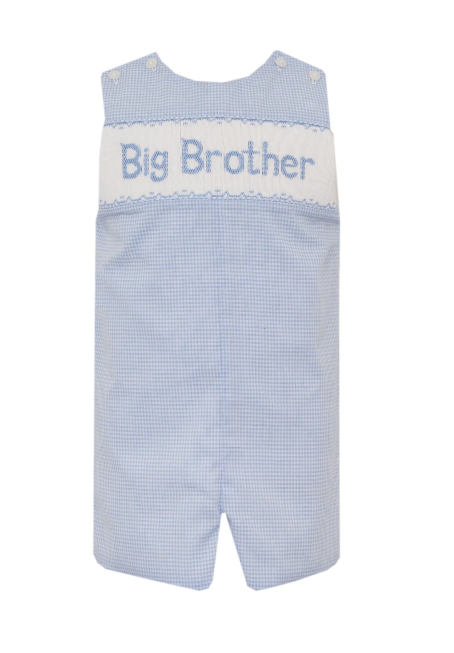 Big Brother Gingham Boy's Jon Jon