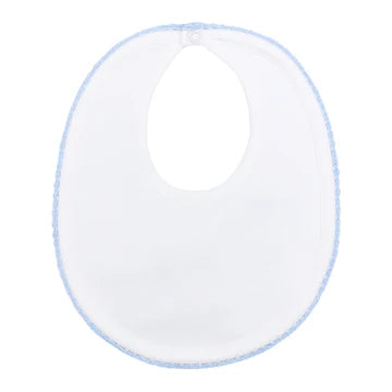Crochet Trim Baby Bib