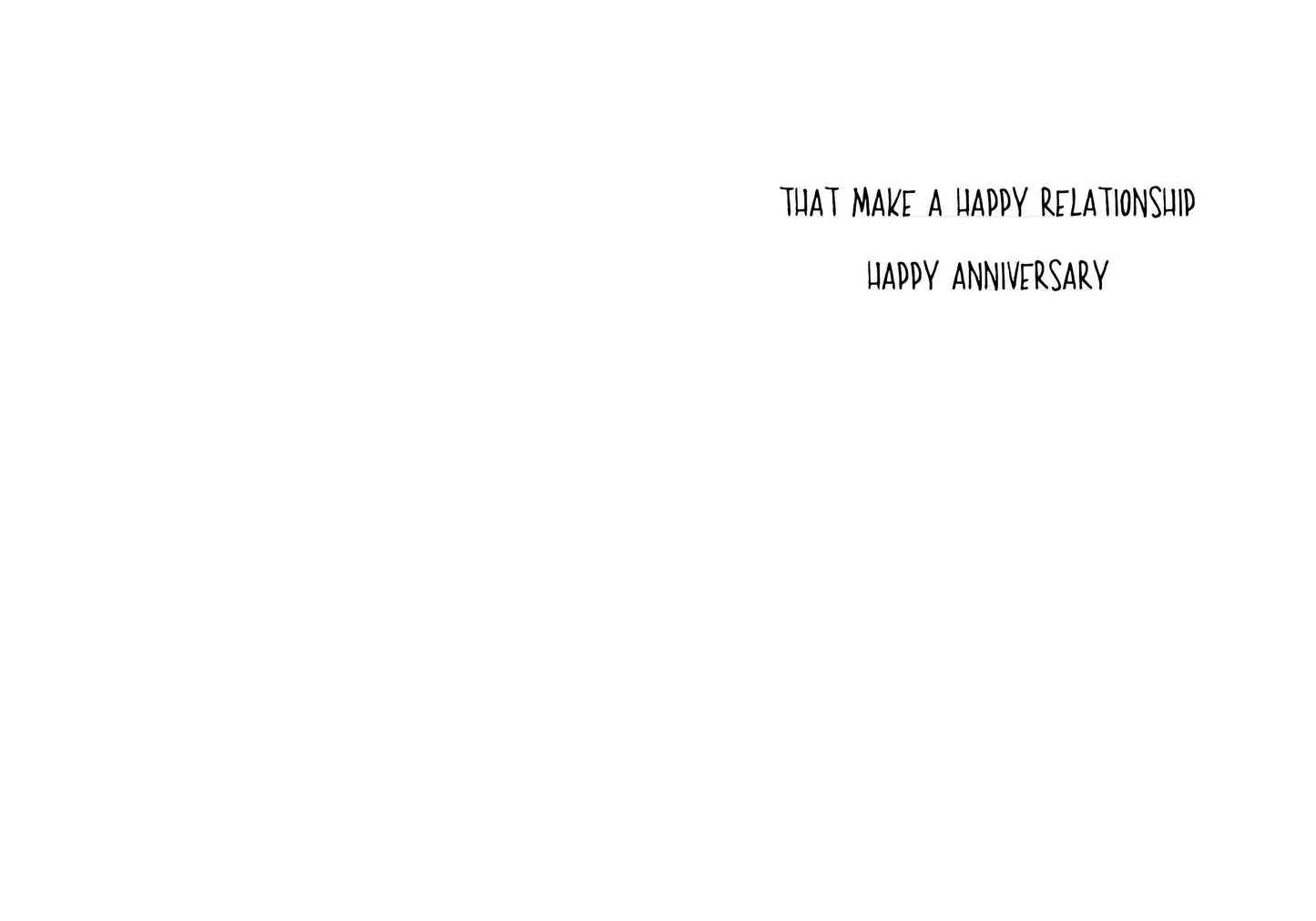 Yes Deer Anniversary Card
