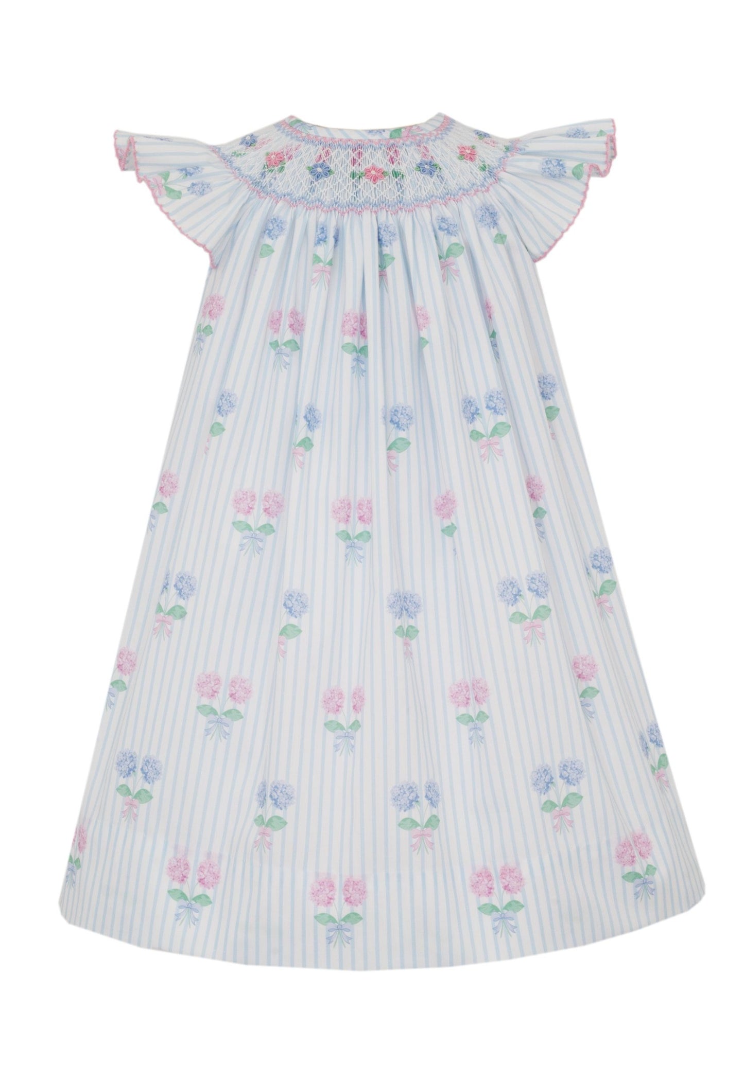 Francesca Hydrangea Bishop Dress