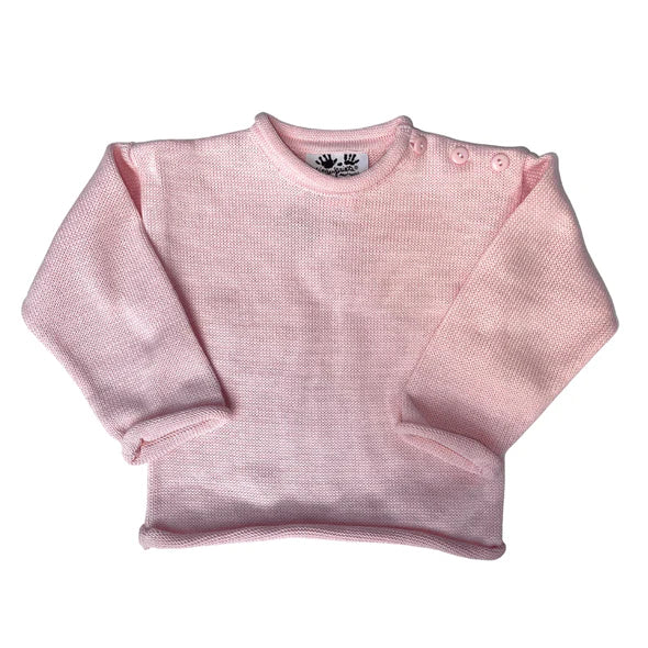 Rollneck Sweater Pink