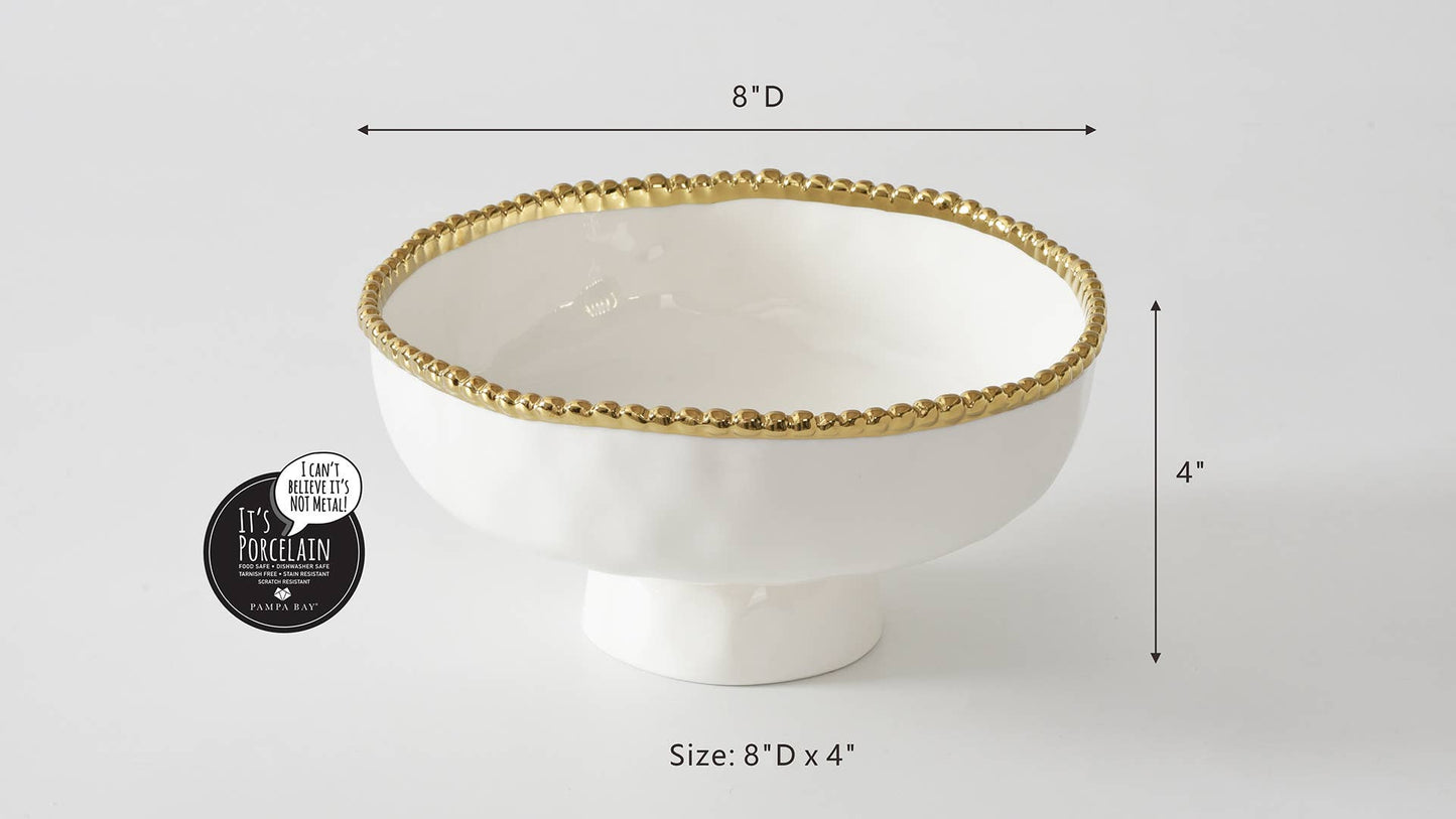 Salerno Medium Footed Bowl