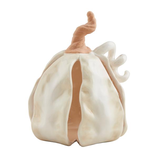 Textured Stoneware Pumpkin - Large