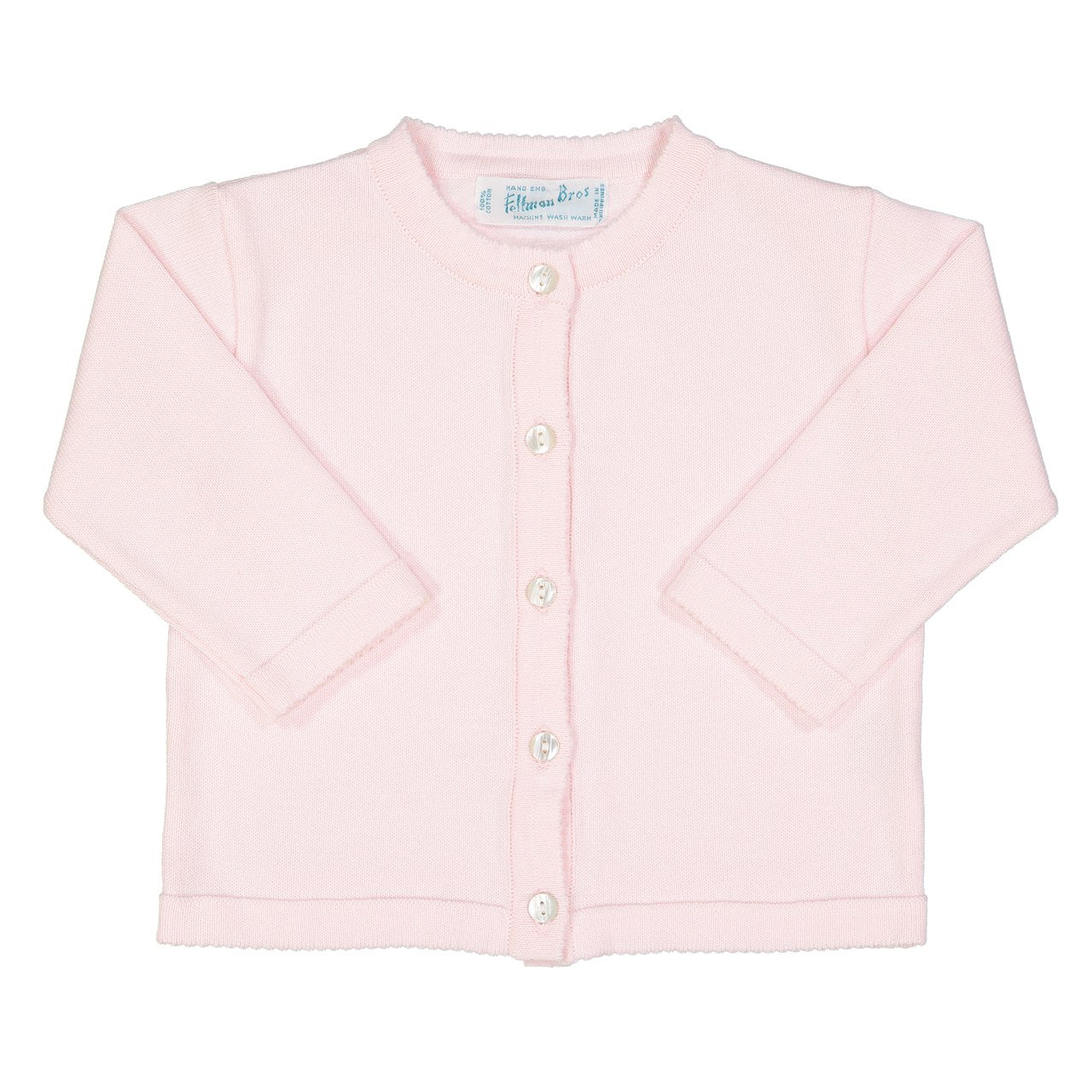 Classic Knit Cardigan - Pink