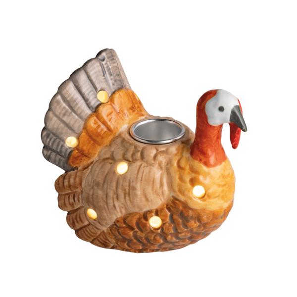 Turkey Thanksgiving Taper Holder