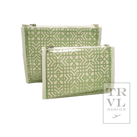 TRVL Design - Lattice Bundle Set - Leaf Clear