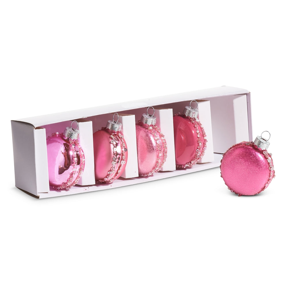 pink Macaroon Ornaments