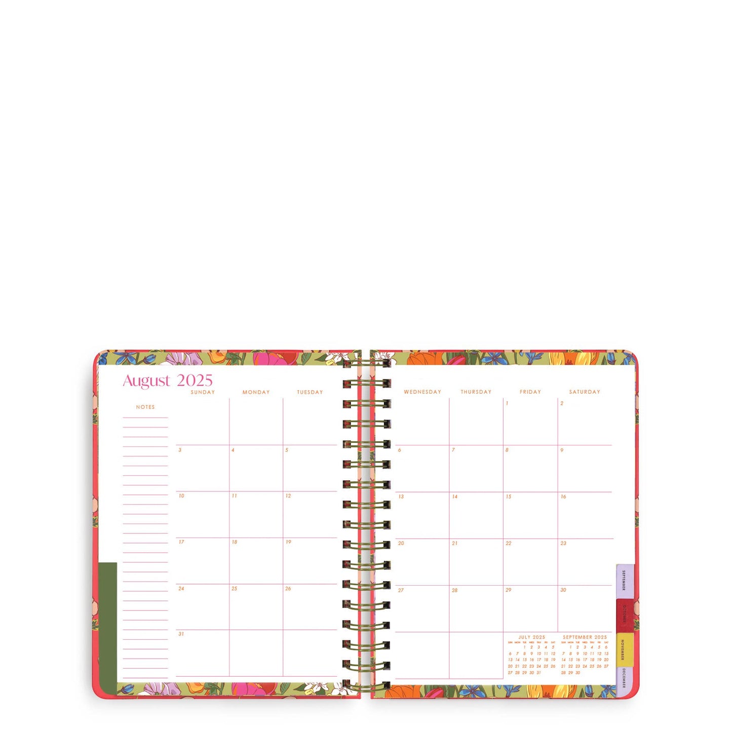 Vera Bradley by Lifeguard Press - 17 Month Large Planner, Tiny Poppies