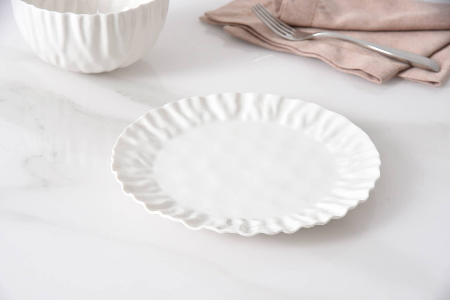 Round Salad Plate