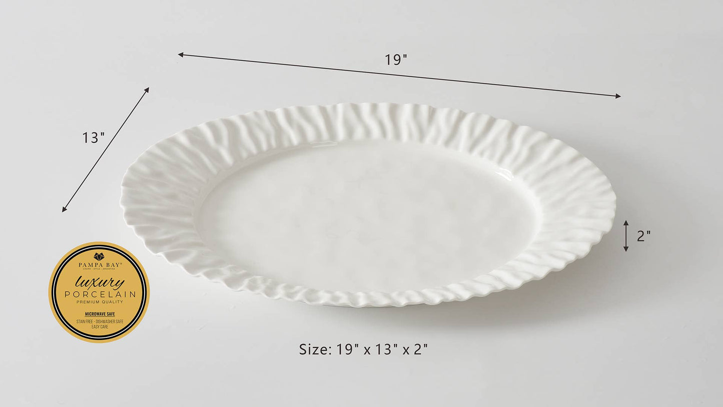 Mascali Bianca Large Platter