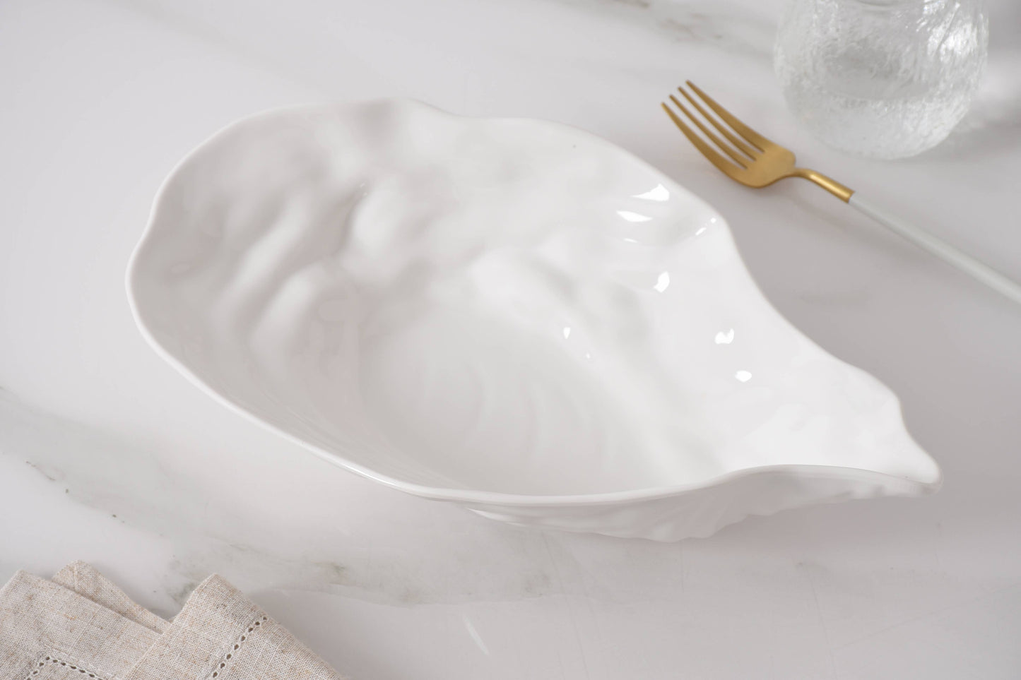 Waves Large Oyster Bowl