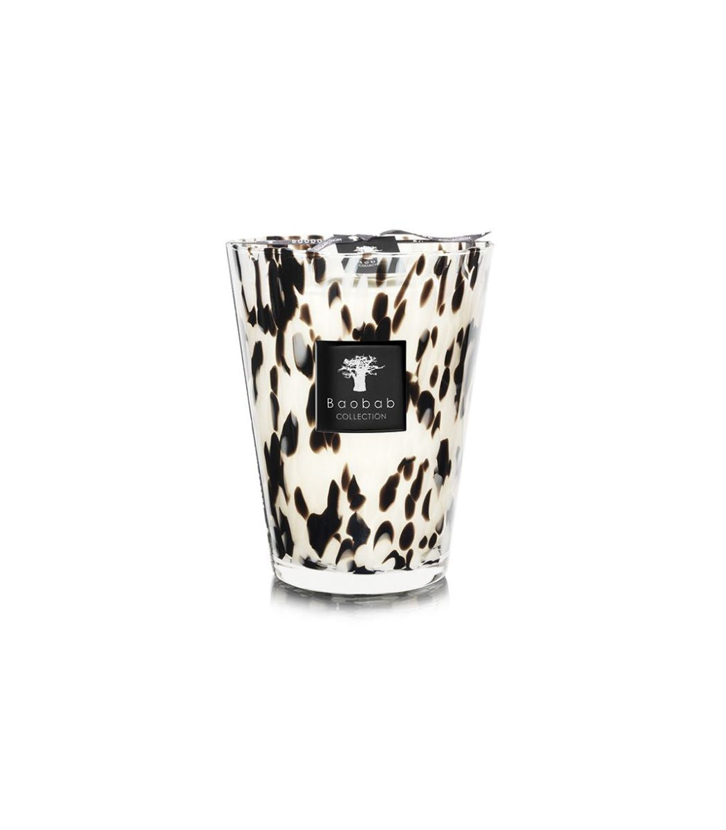 Pearls Black Candle