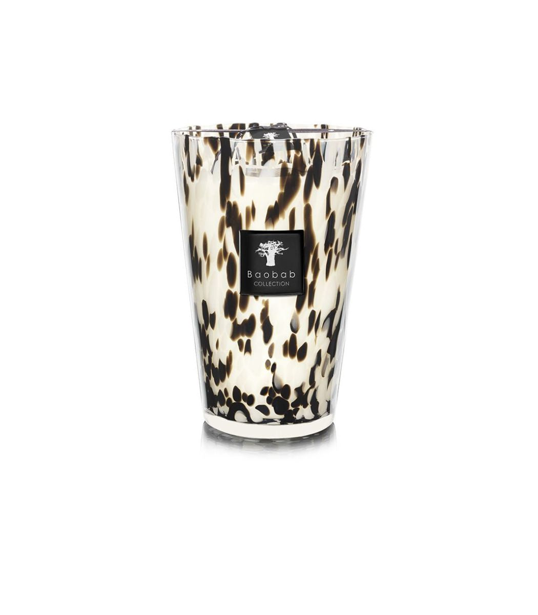 Pearls Black Candle