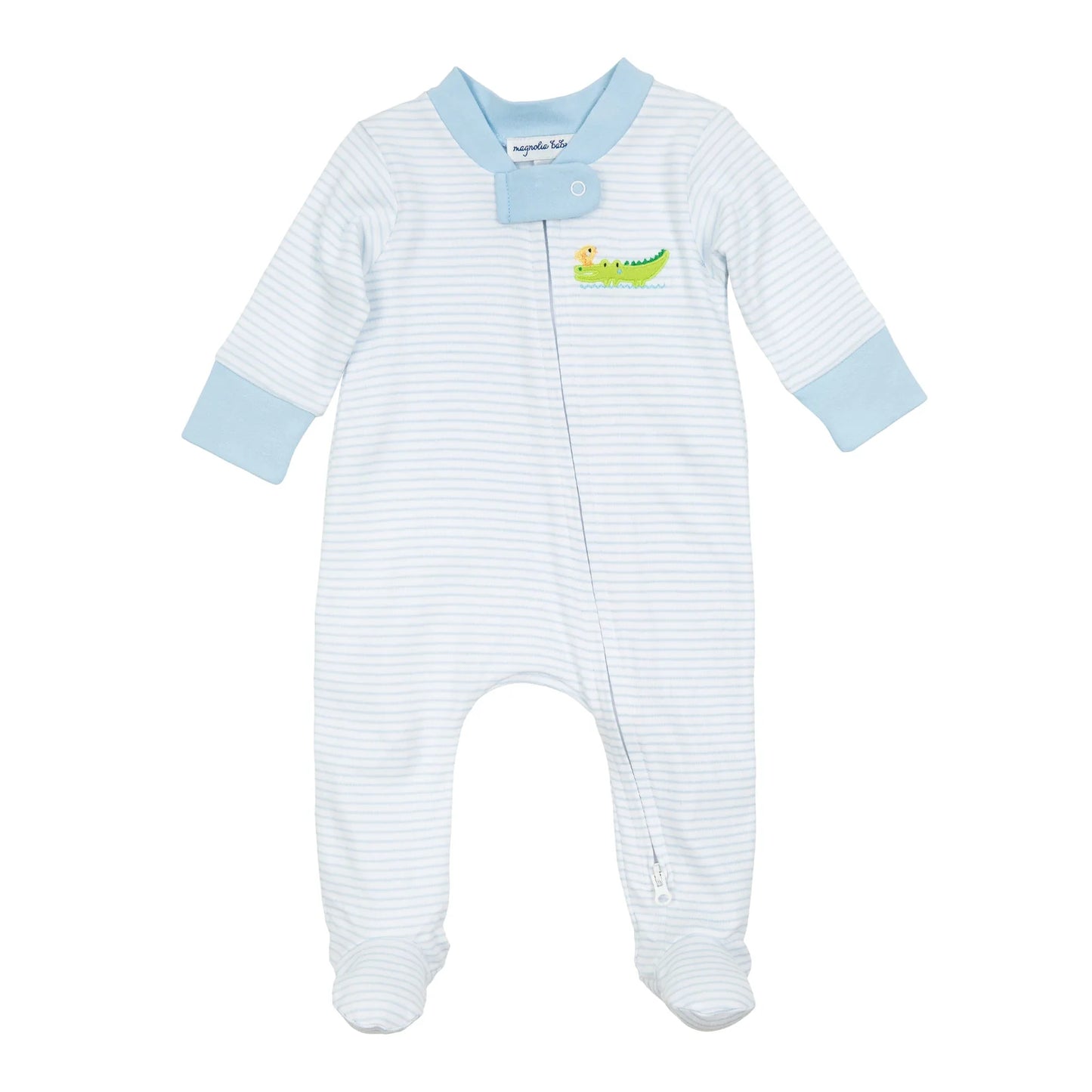 Alligator and Chick Zipper Footie