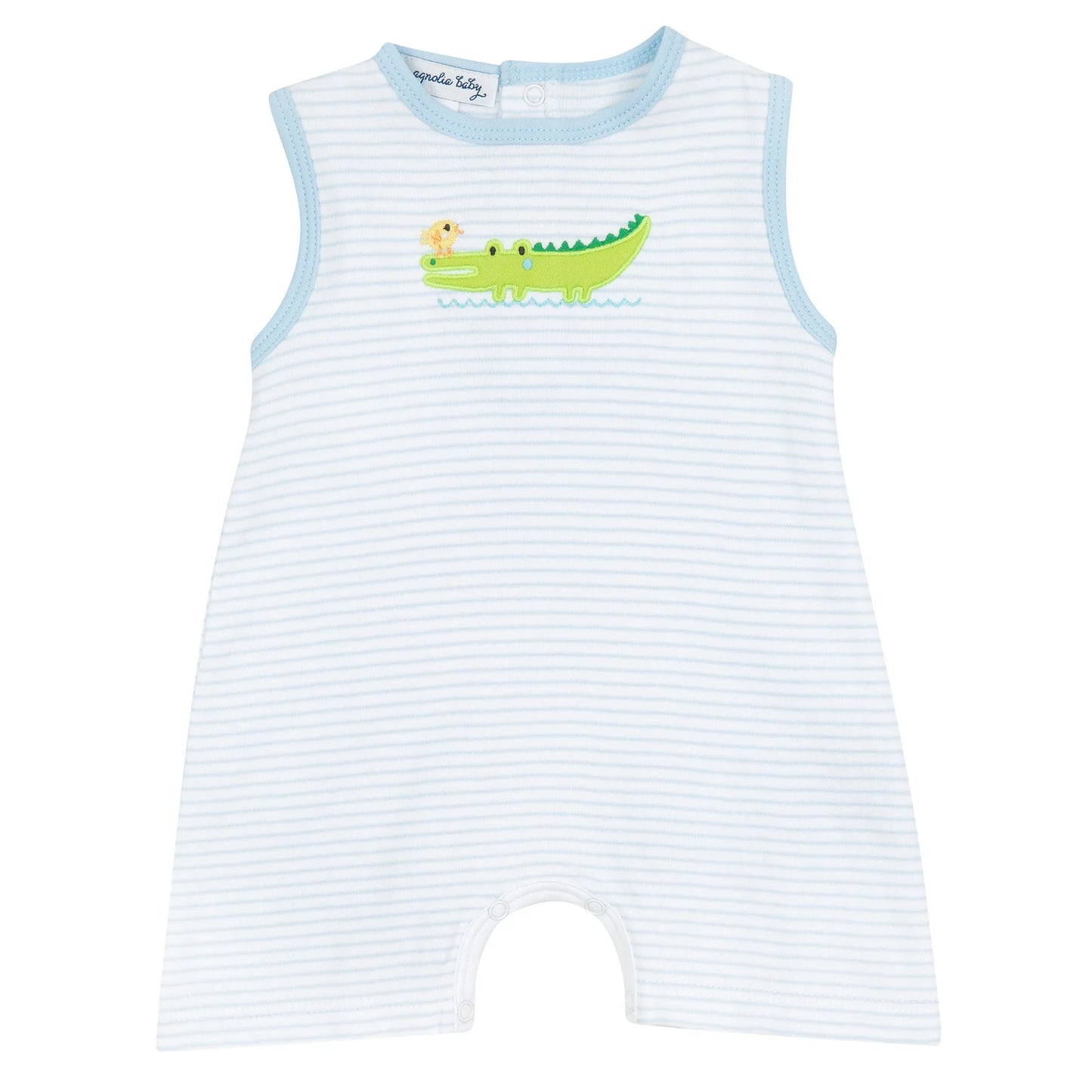 Alligator and Chick Sleeveless Playsuit