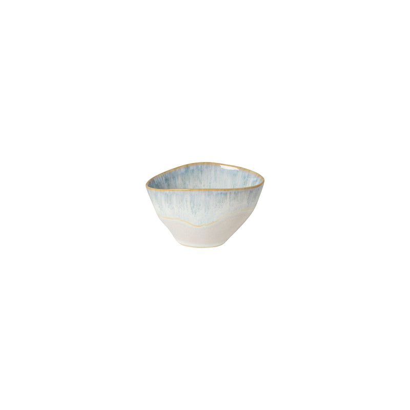 Brisa Ria Oval High Bowl - Blue