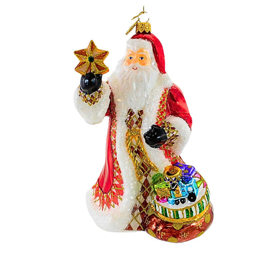 Santa with the Star