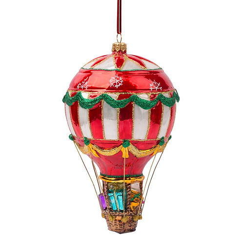 Red and Gold Balloon Delivery