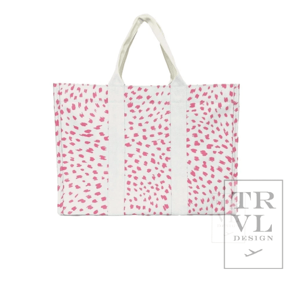 Spot on! Large Tote - Spot Pink